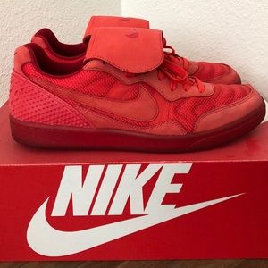 Men’s Red Nike Tiempo ‘94, size 10